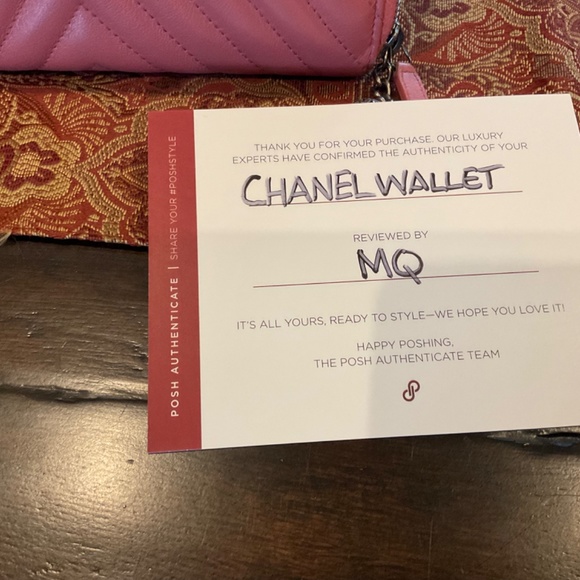 🔥 RARE! CHANEL• Chevron Stitched Tassel Charm Zip Wallet- one of a kind! - Picture 16 of 16